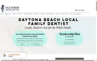 Oceanside Dental Daytona website