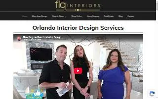 Florida Living Quarters Interior Design website