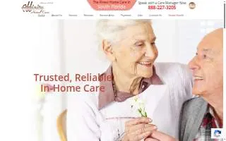 Affinity Home Care of Deerfield Beach website