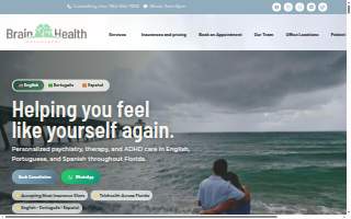 Brain Health Psychiatry website
