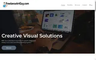 Freelance Art Guy website