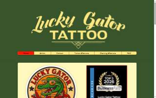 Lucky Gator Tattoo