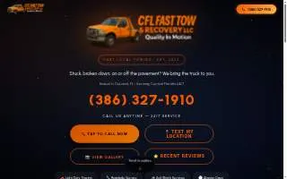 CFL Fast Tow and Recovery LLC website