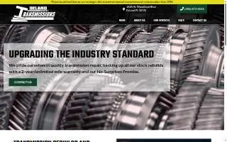 DeLand Transmissions website