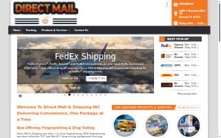 Direct Mail & Shipping