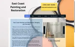 East Coast Aircraft Paint & Interior website