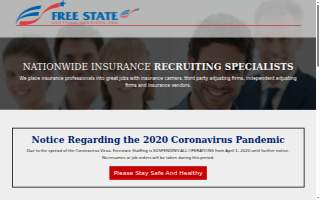 Free State Staffing Services, Inc. website