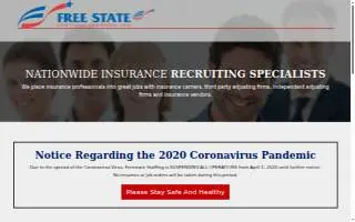 Free State Staffing Services, Inc. of DeLand website