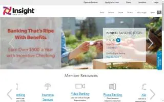 Insight Credit Union of The Villages website
