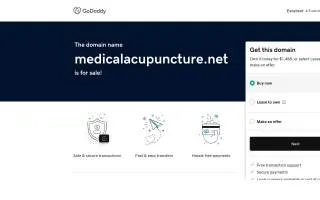 Medical Acupuncture of DeLand website