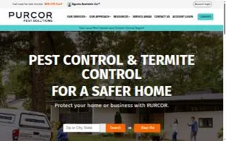 PURCOR Pest Solutions of DeLand website