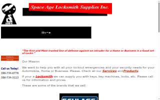Space Age Locksmith Supplies