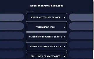 Woodland Animal Clinic of DeLand website