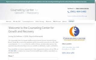 Counseling Center for Growth & Recovery | Therapist