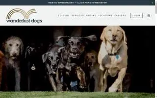 Wanderlust Dogs - Delray Beach website