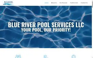 Blue River Pool Services of Deltona website