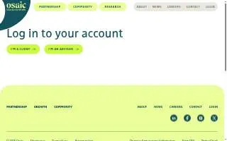 Osaic Wealth, Inc. website