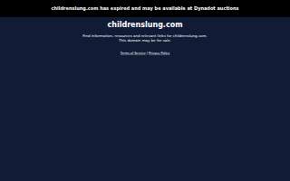 The Children's Lung, Asthma, and Sleep Specialist
