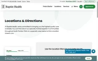 Baptist Health Doral Hospital ER | Doral website