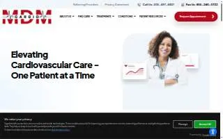 CardioMDM of Doral website