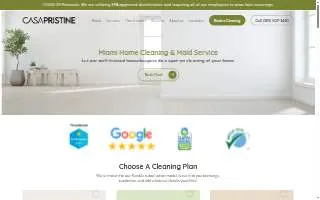 Casa Pristine website