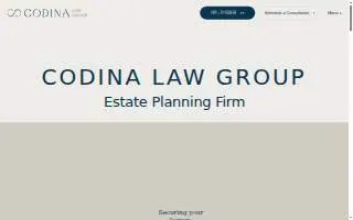 Codina Law Group, PLLC website