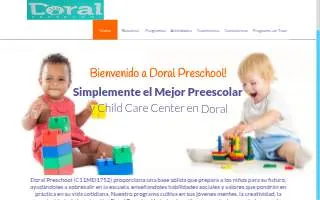 Doral Preschool (Preschool Doral) website