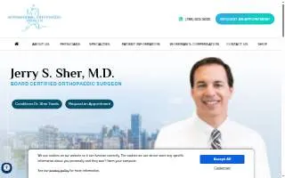 International Orthopaedic Specialists website