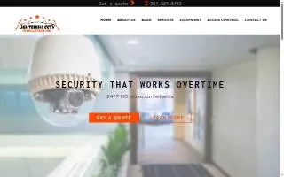 LIGHTENING CCTV INSTALLATION INC. website
