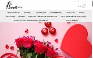 Love Flowers Miami website