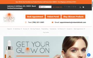 Miami Skin Dr.: Lawrence Adam Schiffman, DO, FAOCD