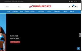 Mundi Sports website