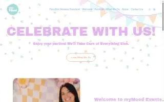 My Mood Events website
