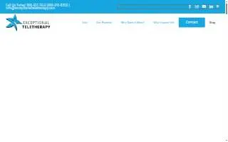 Online Speech Therapy by Exceptional Teletherapy of Doral website