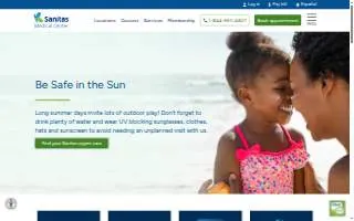 Sanitas Medical Center of The Hammocks website