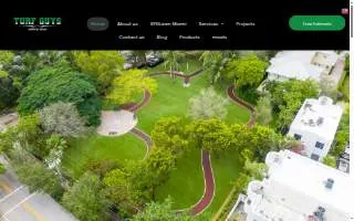 Turf Guys Miami - Artificial Grass website