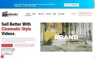Visual Angle Media website