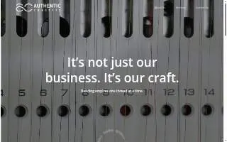 Authentic Concepts Kitchen & Bath Design of Dunedin website