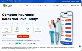 Freeway Insurance website