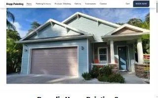 Hupp Painting website