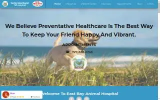 East Bay Animal Hospital of East Lake website
