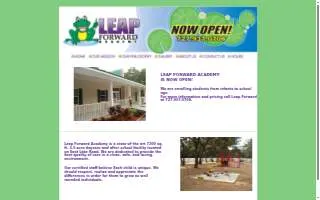 Leap Forward Academy LLC website