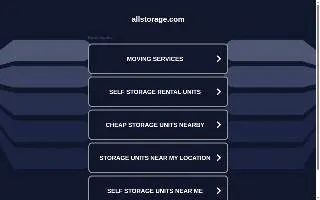 All Storage and U Lock Mini Warehouse website