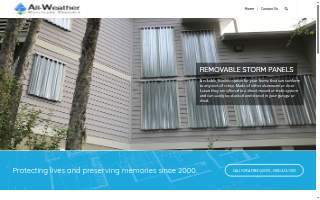 All Weather Hurricane Shutters