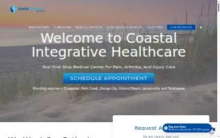 Coastal Integrative Healthcare website