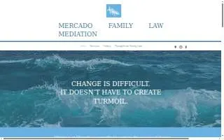 Mercado Family Law Mediation of Edgewater website