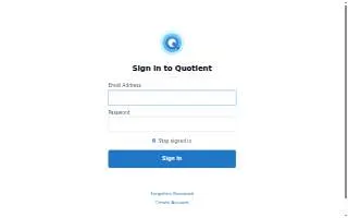 Quotient Neuro Service website