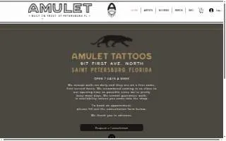Amulet Tattoos website
