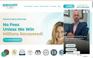 Boohoff Law, P.A. - Auto Accident Lawyers of Egypt Lake-Leto website