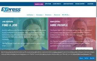 Express Employment Professionals Emerald Coast FL of Egypt Lake-Leto website